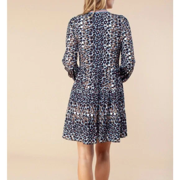 Hale Bob Maisie Leopard Print Dress - Picture 2 of 8